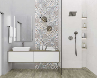 Плитка Laparet Grip Grey декор матовый  арт. VT\A679\13031R (30х89,5) матовый  